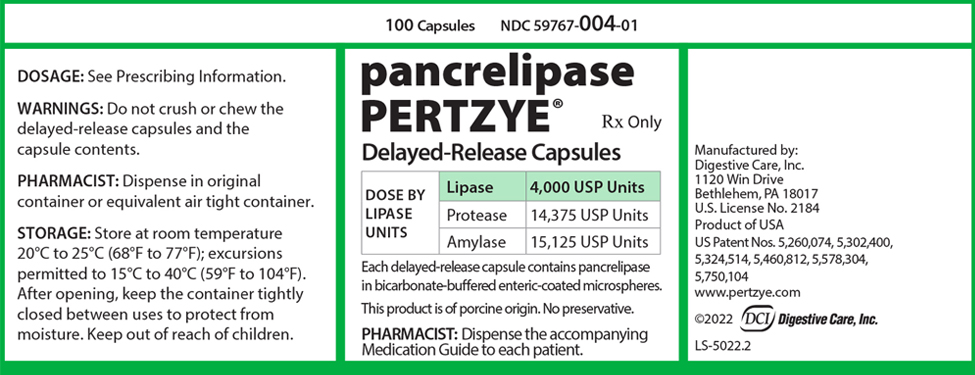 pancrelipase PERTZE® 4000