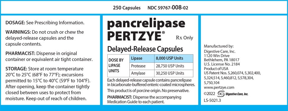 pancrelipase PERTZE® 8000